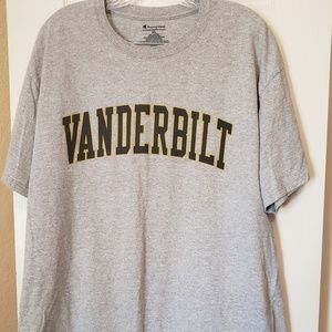 Champion Men's XL Gray T-shirt Vanderbilt EUC
